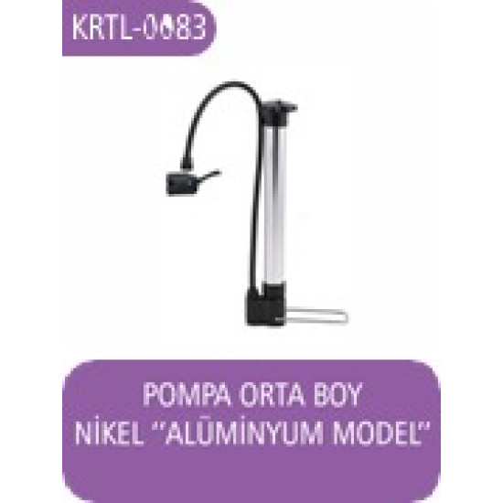 POMPA ORTA BOY NİKEL ARMUT SAPLI