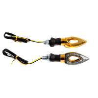 DEKORATİF ÜÇGEN SİNYAL GOLD (SARI YANAN) TAKIM JOLT