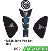 MT25 TANK PAD SET 2014-2019