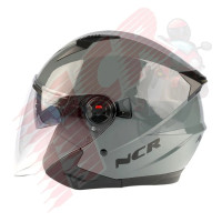 KASK ÇENESİZ NARDO GRİ VİZÖRLÜ 705 ECE BELGELİ NCR 