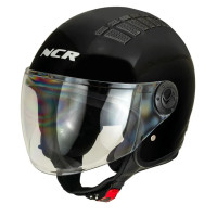 KASK ÇENESİZ 230 ECE BELGELİ PARLAK SİYAH NCR  