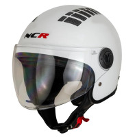 KASK ÇENESİZ 230 ECE BELGELİ PARLAK BEYAZ NCR   