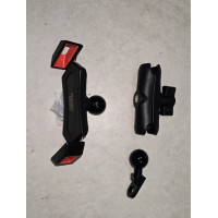 TELEFON TUTUCU SİYAH 360°DÖNÜŞ DİKİZ AYNASI BAĞLANTILI +QUALITY