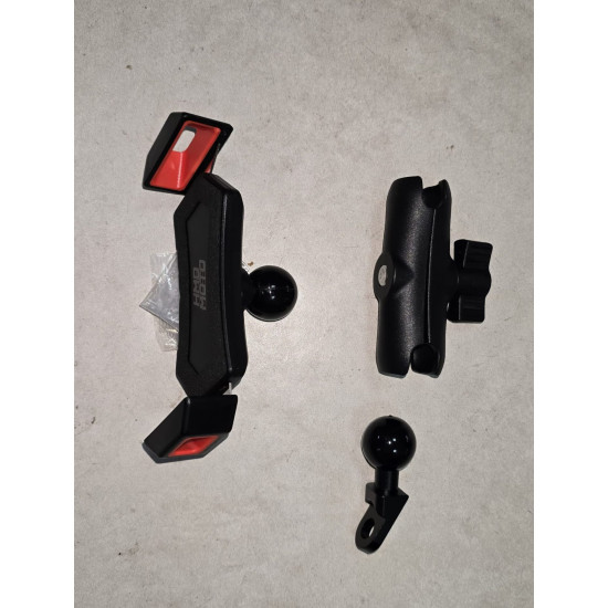 TELEFON TUTUCU SİYAH 360°DÖNÜŞ DİKİZ AYNASI BAĞLANTILI +QUALITY