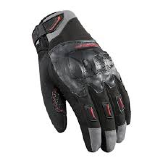 PROSEV MC192WP-01150 KORUMALI ELDİVEN SİYAH-KIRMIZI-BEYAZ