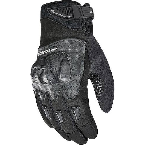 PROSEV MC192WP-01150 KORUMALI ELDİVEN SİYAH-KIRMIZI-BEYAZ