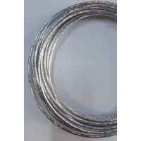 METRELİK DIŞ KABLO 5 MM GÜMÜŞ KRİSTAL (25 METRE)
