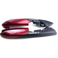 DRİFT 125MH SELE YAN KAPAK TAKIM SAĞ/SOL KIRMIZI