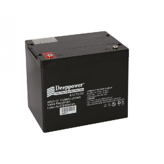 DEEPPOWER 12V 80AH ELEKTRİKLİ BİSİKLET AKÜSÜ