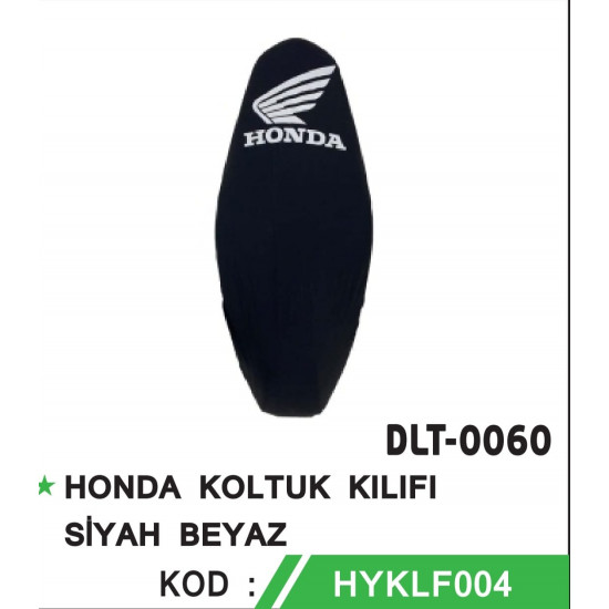 HONDA KOLTUK KILIFI SİYAH BEYAZ GGO