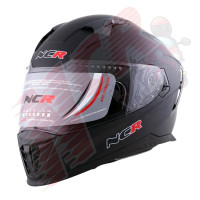 KASK KAPALI VİSÖRLÜ M69 ECE BLG MAT SİYAH