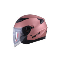 KASK ÇENESİZ VİZÖRLÜ 708 ECE BELGELİ - ROSE GOLD