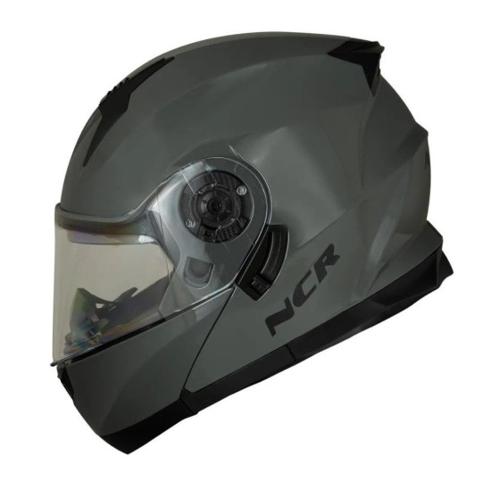 KASK ÇENE AÇILIR VİSORLÜ 162  ECE BELGELİ- NARDO GRİ