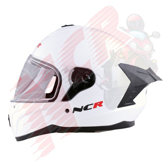 KASK KAPALI M70 ECE SERTİFİKALI-PARLAK BEYAZ