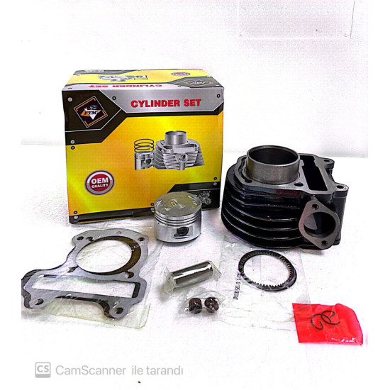 HONDA ACTİVA 100 SİLİNDİR SETİ (DÖKÜM 50 mm) FTM