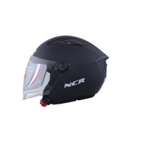 KASK ÇENESİZ 236 ECE BELGELİ- MAT SİYAH NCR