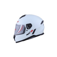 KASK KAPALI 802 ÇOCUK ECE BELGELİ- PARLAK BEYAZ NCR
