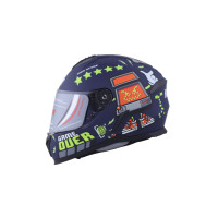 KASK KAPALI 802 ÇOCUK ECE BELGELİ- GAME OVER GRAFİK NCR