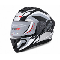 KASK KAPALI M70 ECE SERTİFİKALI - HACKER GRİ GRAFİK NCR