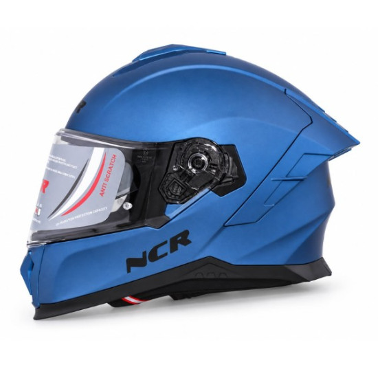 KASK KAPALI M73 ECE SERTİFİKALI- METALİK MAVİ NCR