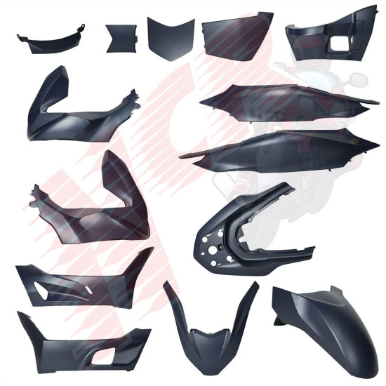 KAPORTA SETİ MAT MAVİ PCX 2021-2024 NCR