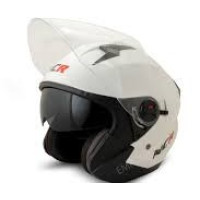 KASK ÇENESİZ BEYAZ VİZÖRLÜ 705 ECE BELGELİ NCR 
