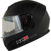 KASK FULL FACE VİZÖRLÜ MAT SİYAH  M66 ECE BELGELİ NCR  